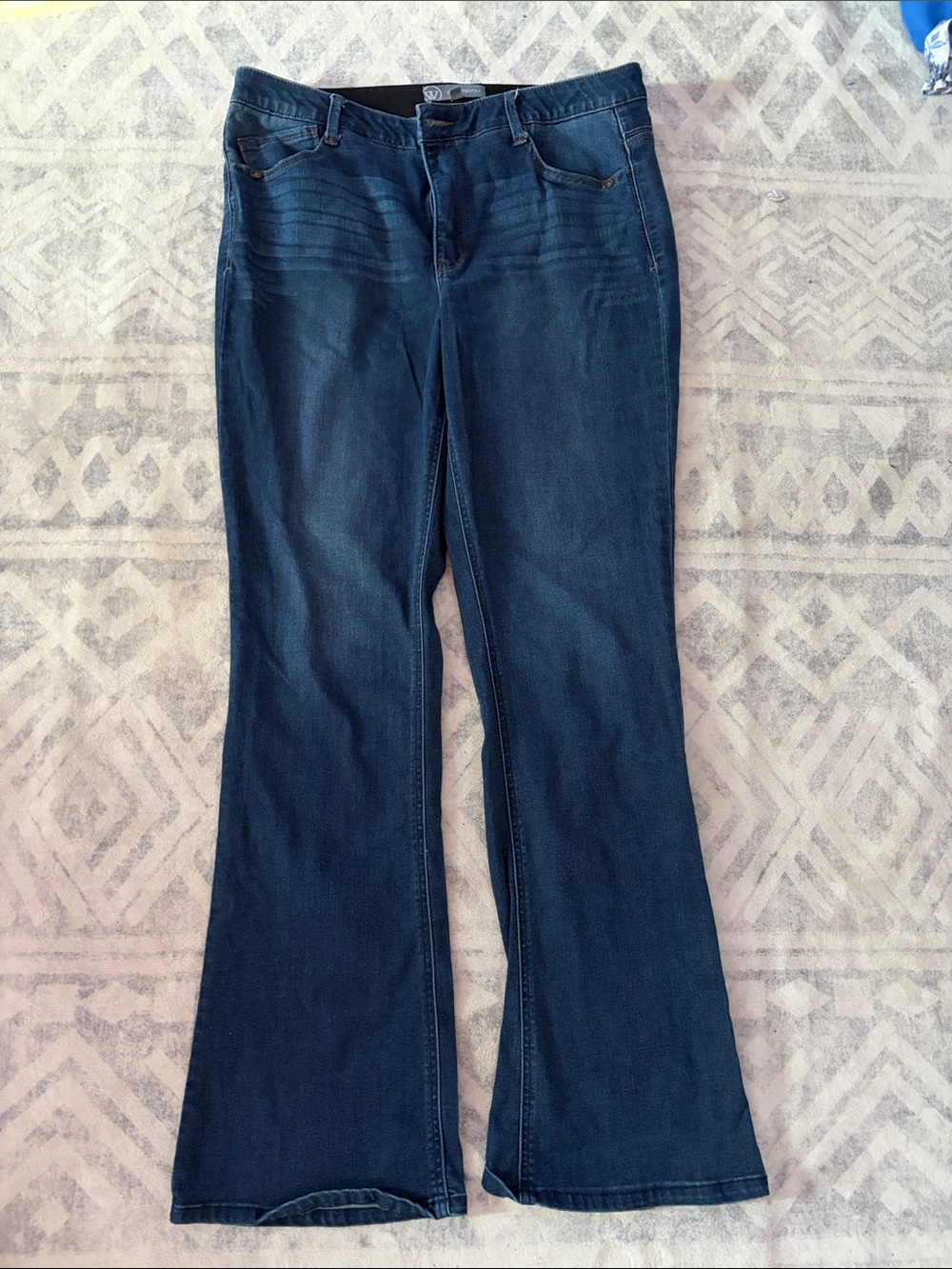 Wit & Wisdom Dark Blue Bootcut Jeans
